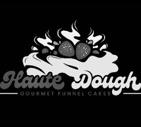 HAUTE DOUGH GOURMET FUNNEL CAKES logo
