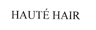 HAUTE HAIR logo
