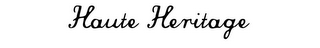 HAUTE HERITAGE logo