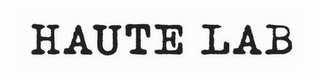 HAUTE LAB logo