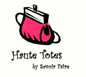 HAUTE TOTES BY SAVIOR FAIRE logo