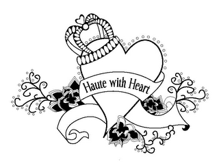HAUTE WITH HEART logo