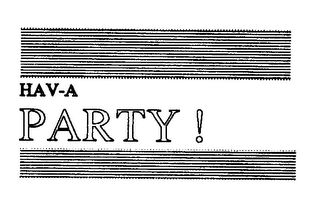 HAV-A PARTY! logo