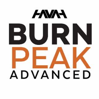 HAVAH BURN PEAK ADVANCED logo