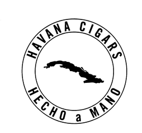 HAVANA CIGARS HECHO A MANO logo