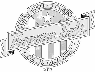 HAVANA EATS CUBAN-INSPIRED CUISINE OH SO DELICIOSO! 2017 logo