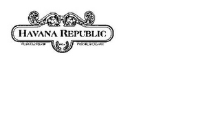 HAVANA REPUBLIC PURVEYORS OF PREMIUM CIGARS 1834 logo