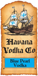 HAVANA VODKA CO BLUE PEARL VODKA logo