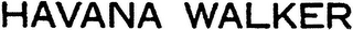 HAVANA WALKER logo