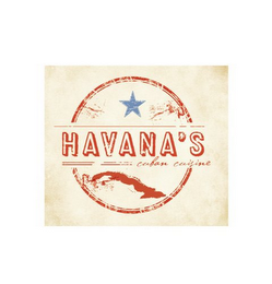 HAVANA'S CUBAN CUISINE logo