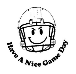 HAVE A NICE GAME DAY logo