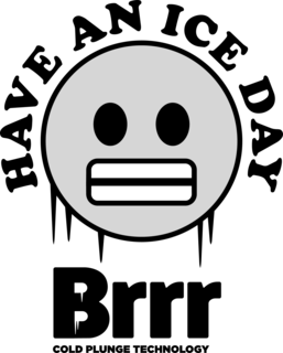 HAVE AN ICE DAY BRRR COLD PLUNGE TECHNOLOGY logo