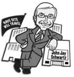 HAVE SITE WILL TRAVEL JOHN JAY SCHWARTZ logo