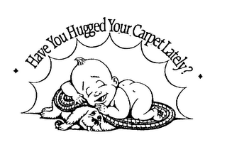 HAVE YOU HUGGED YOUR CARPET LATELY? logo