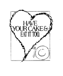 HAVE YOUR CAKE & EAT IT TOO. logo