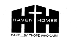 HAVEN HOMES CARE...BY THOSE WHO CARE HH logo