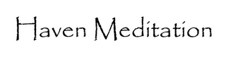 HAVEN MEDITATION logo