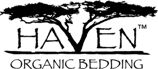 HAVEN ORGANIC BEDDING logo