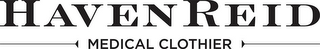 HAVEN REID MEDICAL CLOTHIER logo