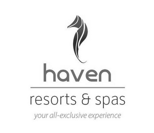 HAVEN RESORTS & SPAS YOUR ALL-EXCLUSIVEEXPERIENCE logo