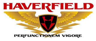 HAVERFIELD HV PERFUNCTIONEM VIGORE logo