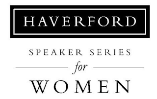HAVERFORD SPEAKER SERIES FOR WOMEN logo