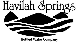HAVILAH SPRINGS BOTTLED WATER COMPANY logo