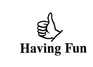 HAVING FUN logo