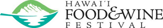 HAWAI'I FOOD & WINE FESTIVAL logo