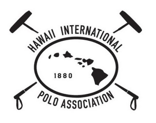 HAWAII INTERNATIONAL POLO ASSOCIATION 1880 logo