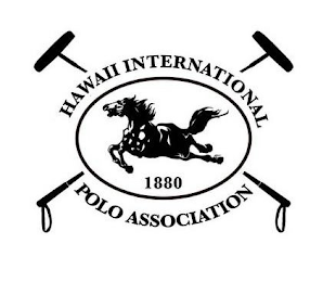 HAWAII INTERNATIONAL POLO ASSOCIATION 1880 logo