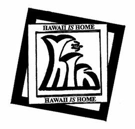 HAWAII IS HOME HIH HAWAII IS HOME logo