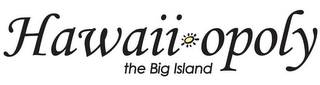 HAWAII-OPOLY THE BIG ISLAND logo