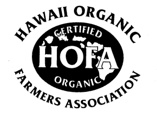 HAWAII ORGANIC FARMERS ASSOCIATION HOFA CERTIFIED ORGANIC logo