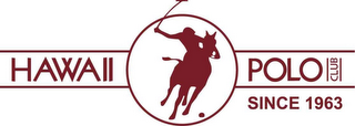 HAWAII POLO CLUB SINCE 1963 logo