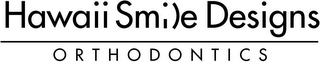 HAWAII SMI)E DESIGNS ORTHODONTICS logo