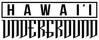HAWAII UNDERGROUND logo