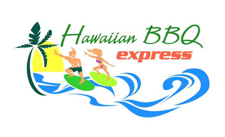 HAWAIIAN BBQ EXPRESS logo