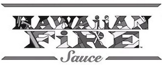 HAWAIIAN FIRE SAUCE logo