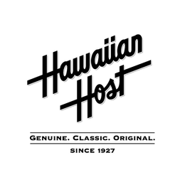 HAWAIIAN HOST GENUINE. CLASSIC. ORIGINAL. SINCE 1927 logo