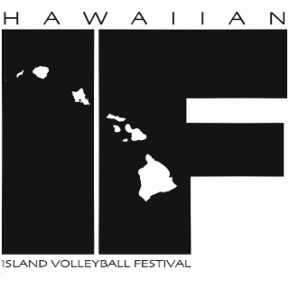 HAWAIIAN IF ISLAND VOLLEYBALL FESTIVAL logo