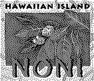 HAWAIIAN ISLAND NONI logo