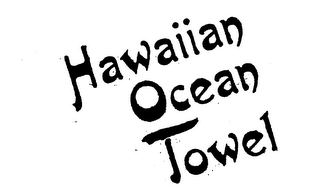 HAWAIIAN OCEAN TOWEL logo