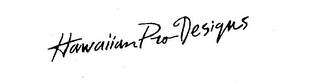 HAWAIIAN PRO DESIGNS logo