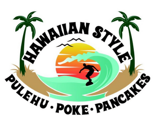HAWAIIAN STYLE PULEHU · POKE · PANCAKES logo