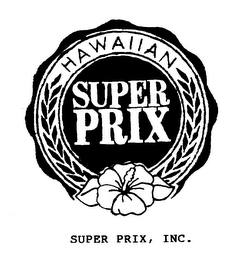 HAWAIIAN SUPER PRIX SUPER-PRIX, INC. logo