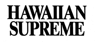 HAWAIIAN SUPREME logo