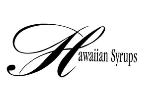 HAWAIIAN SYRUPS logo