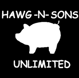 HAWG -N- SONS UNLIMITED logo