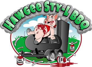 HAWGEE STY-L BBQ BBQ SAUCE logo